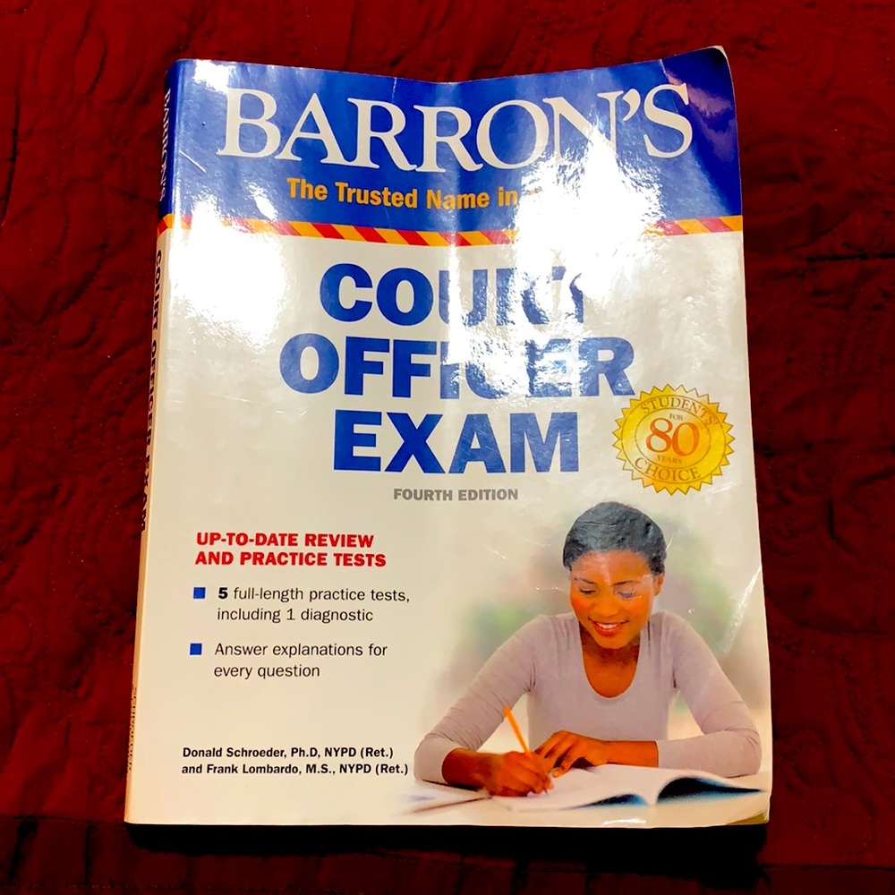 Barron’s Court Officer Exam prep book 4th edition